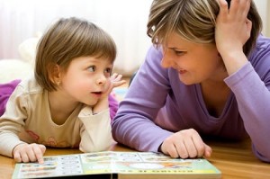 Changes Psychology mum and kid reading